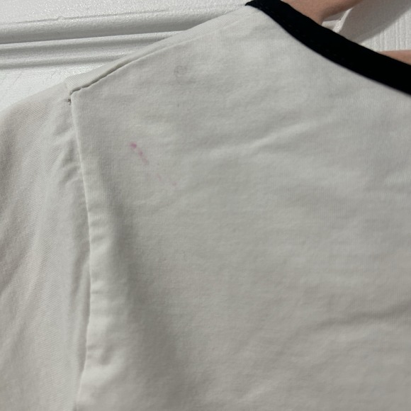 Gucci x Disney Collaboration Mickey Mouse Embroidered T-Shirt Ringer Tee Cropped - Picture 7 of 7